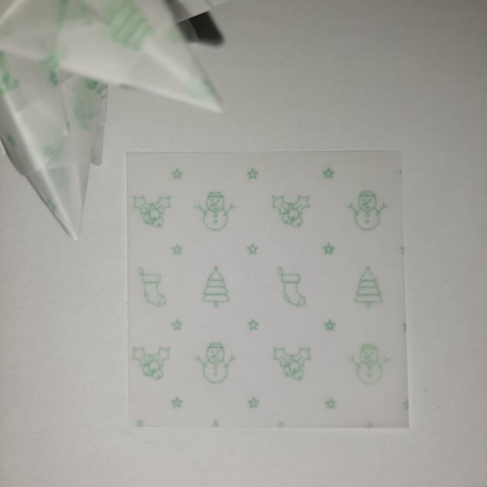 Transparentpapier Weihnachten (Motiv 2)