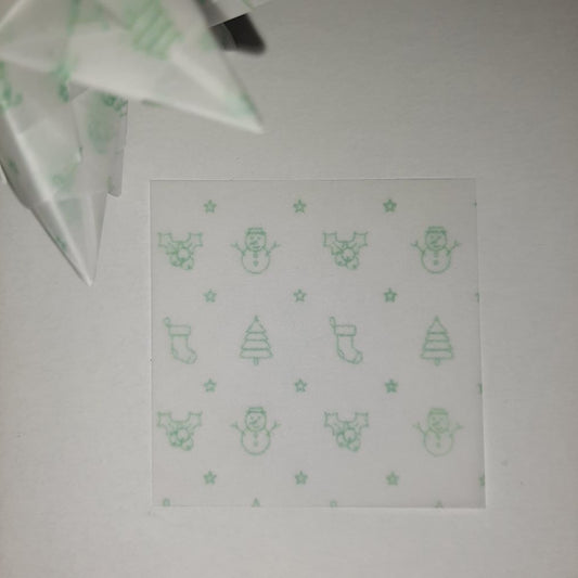 Transparentpapier Weihnachten (Motiv 2)