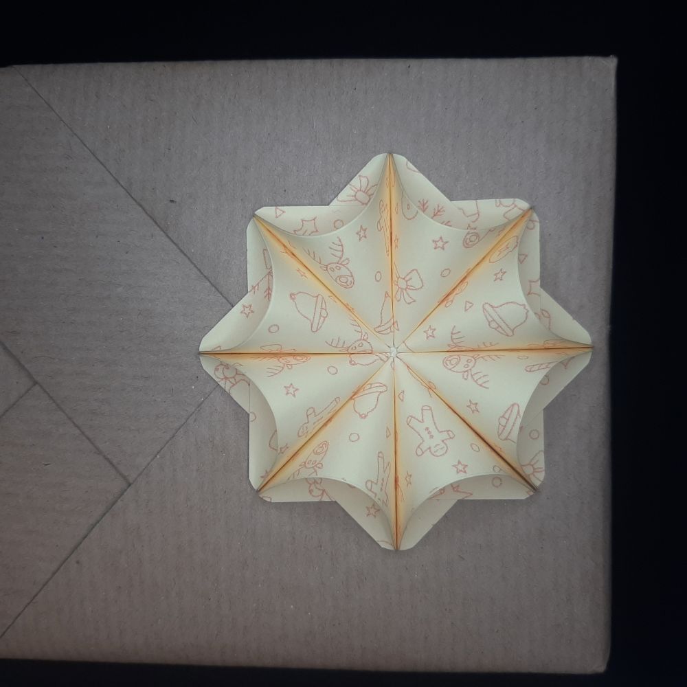 Motivpapier Weihnachtssymbole (Motiv 1)