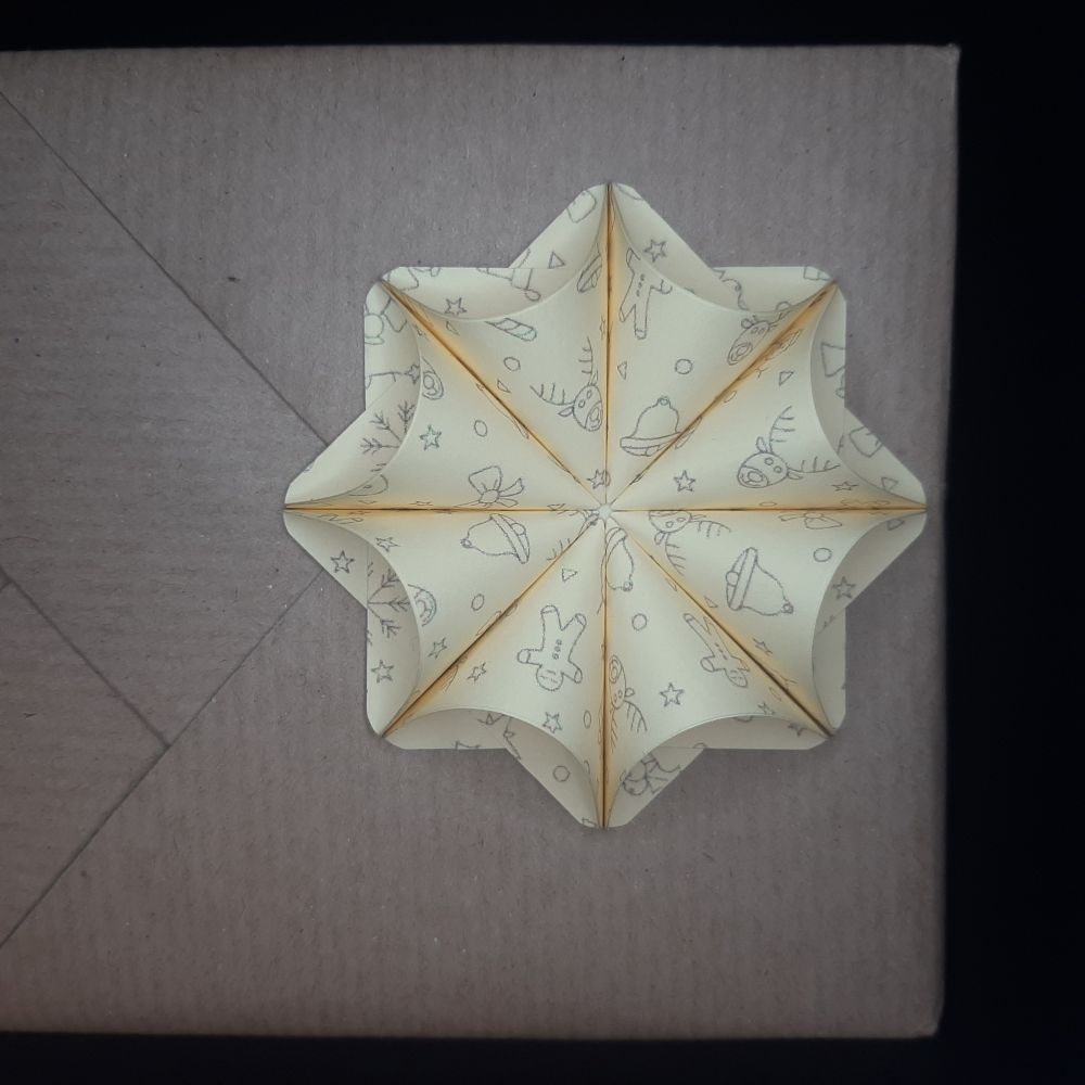Motivpapier Weihnachtssymbole (Motiv 1)