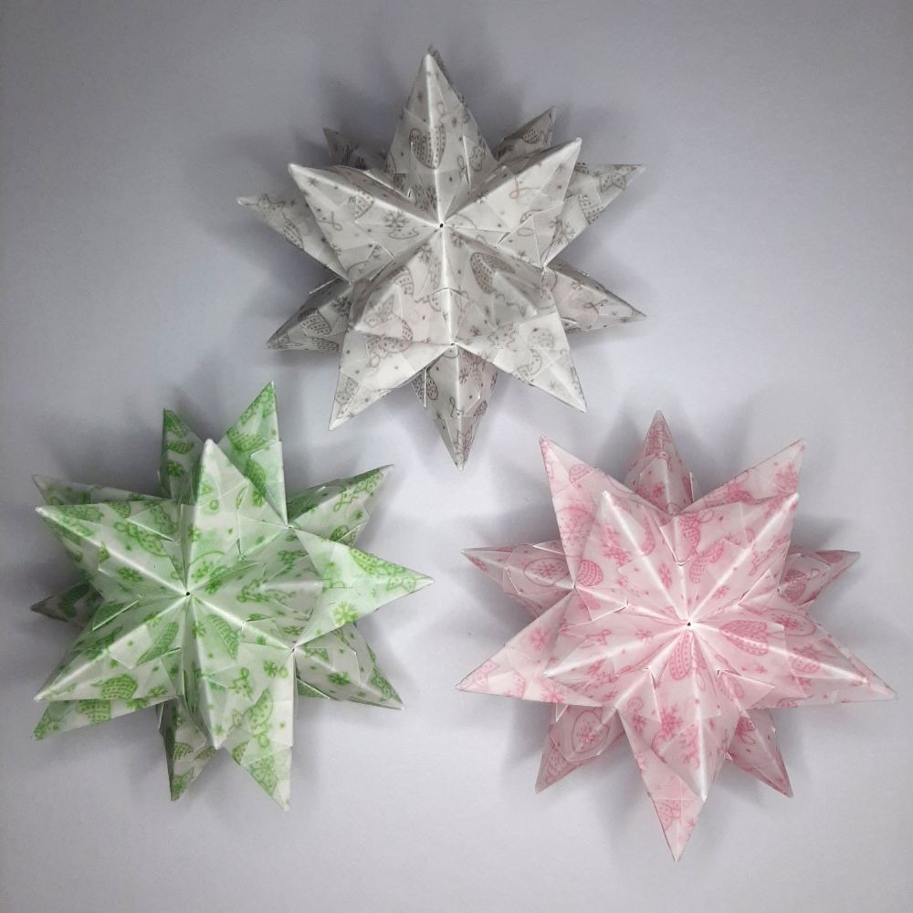 Transparentpapier Christbaumkugel (klein)