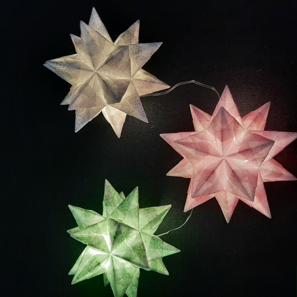 Transparentpapier Christbaumkugel (klein)