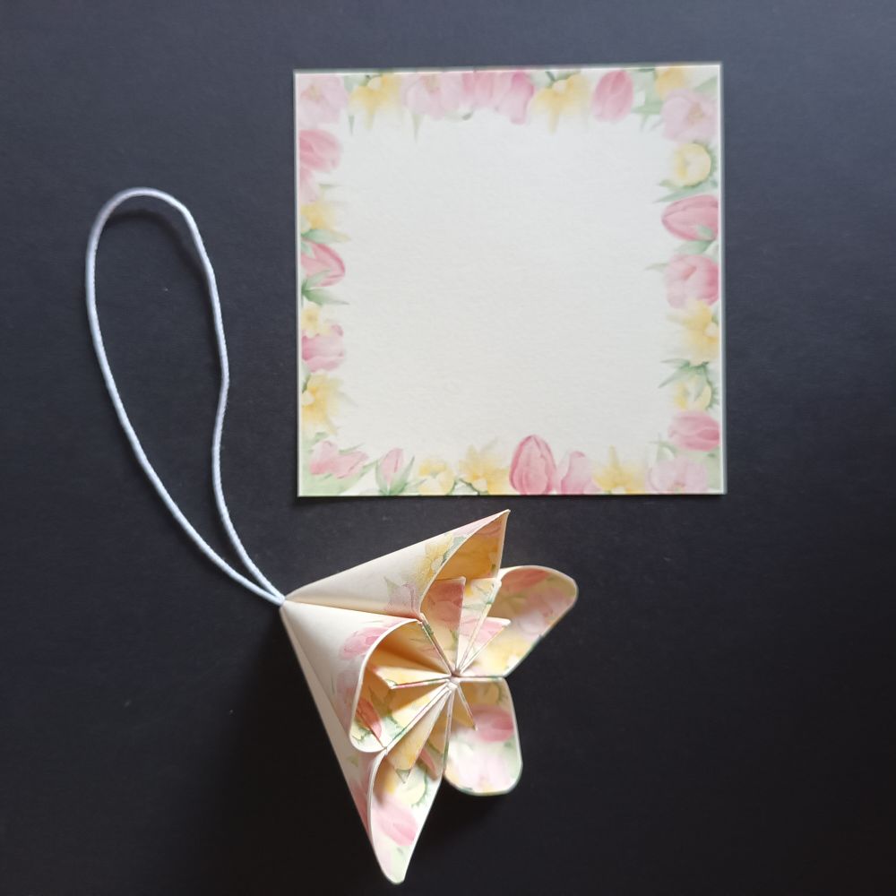 Motivpapier Tulpen und Narzissen