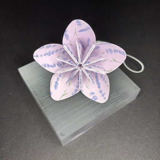 Anhänger Glockenblume Lavendel