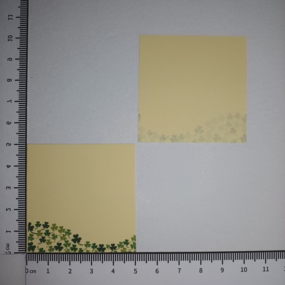 Motivpapier Kleeblatt