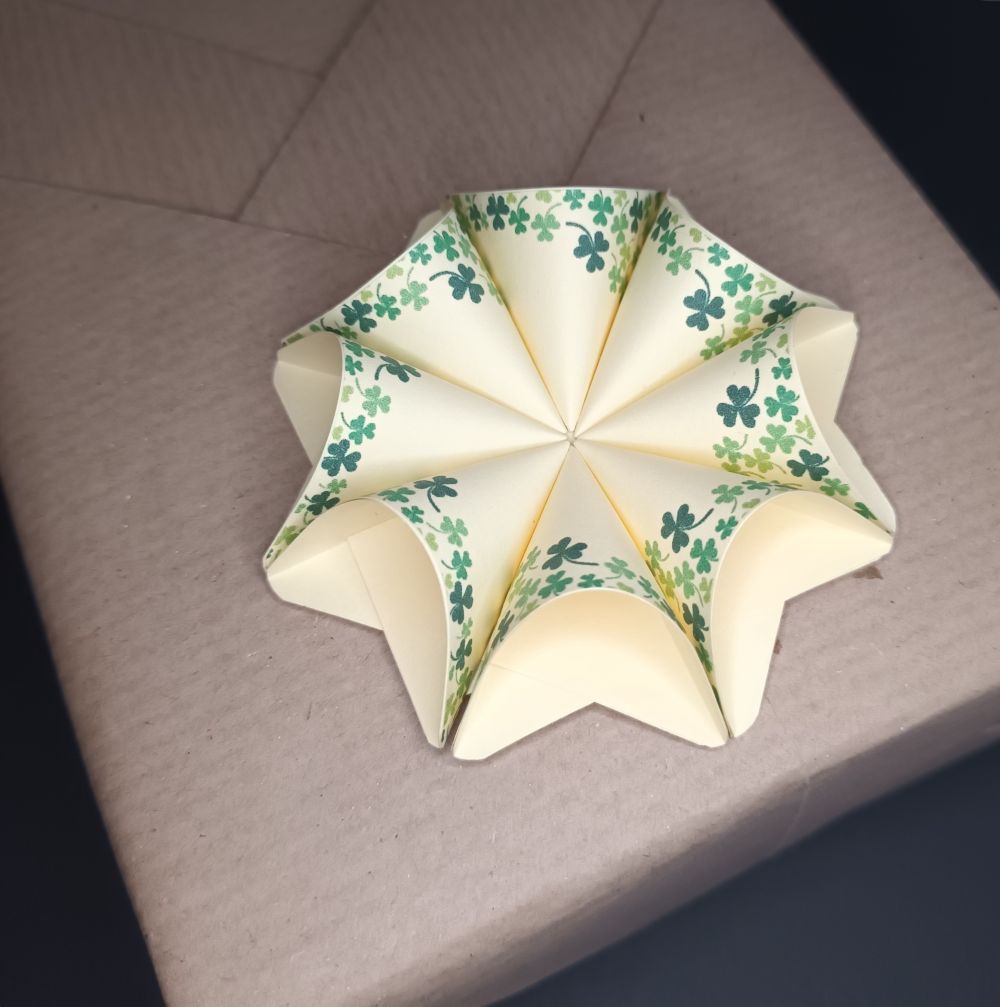 Motivpapier Kleeblatt