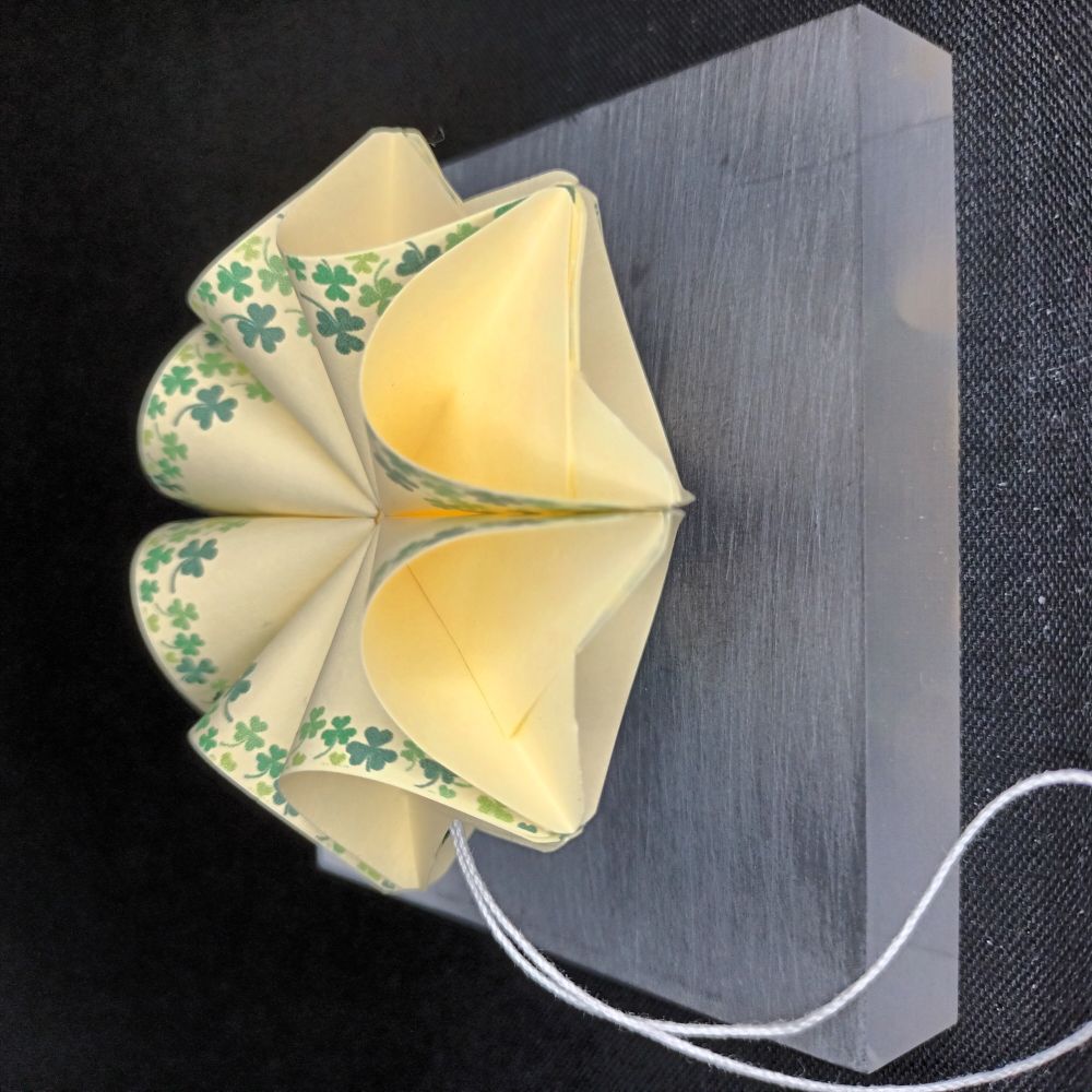 Motivpapier Kleeblatt