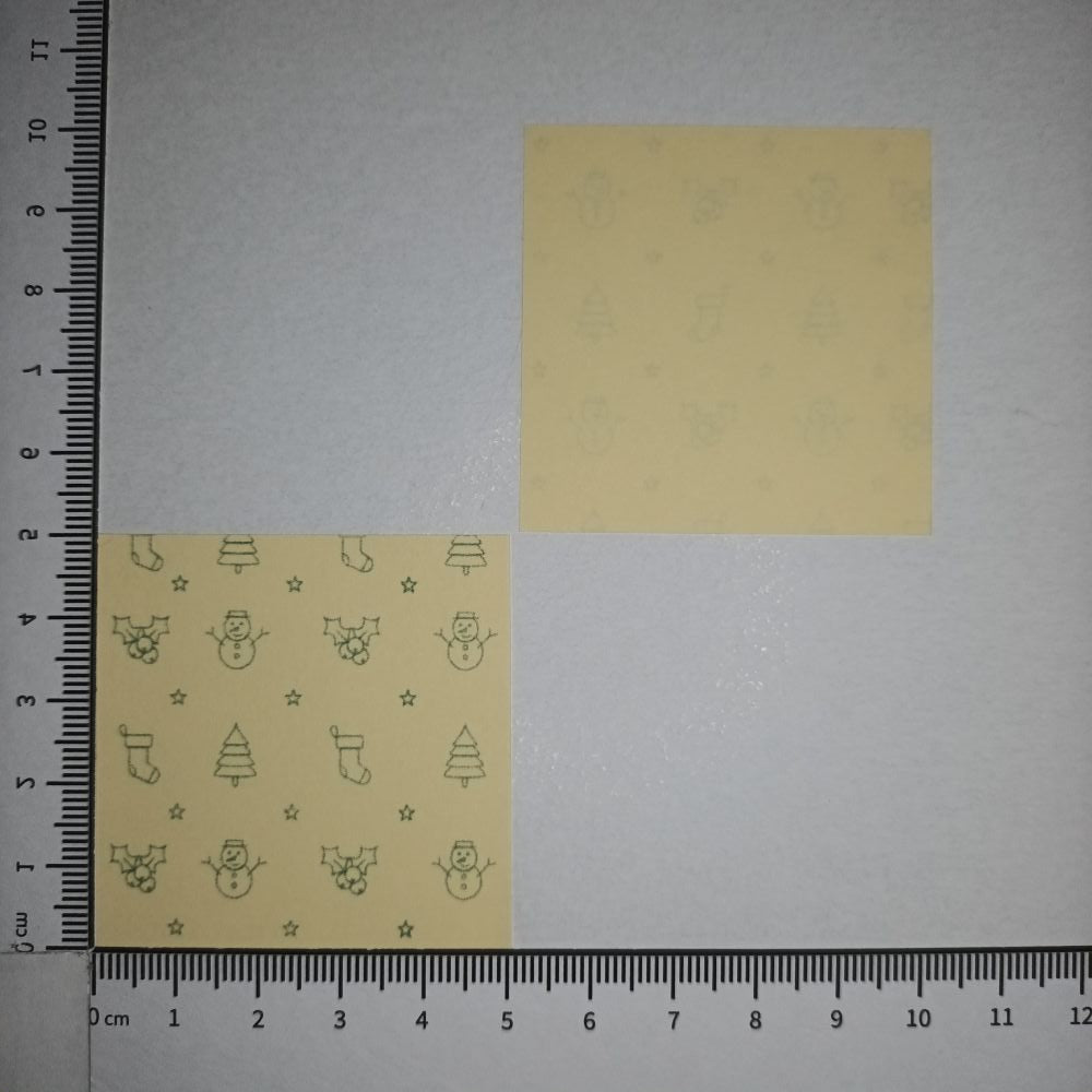 Motivpapier Weihnachtssymbole (Motiv 2)