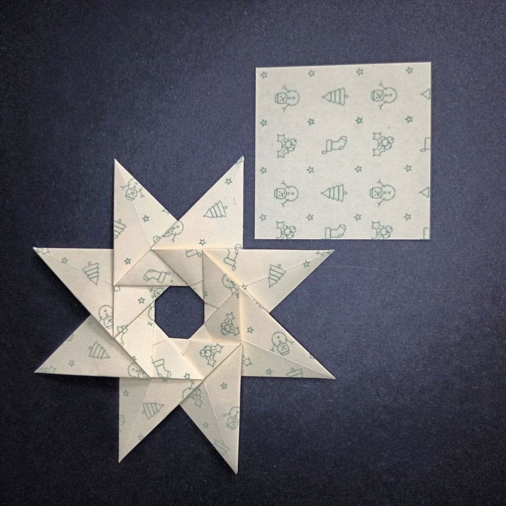 Motivpapier Weihnachtssymbole (Motiv 2)