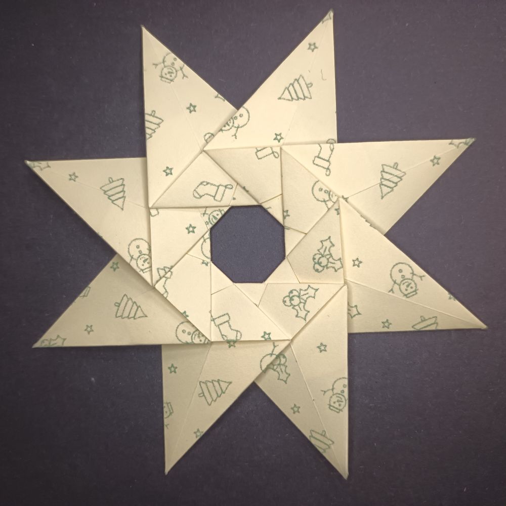 Motivpapier Weihnachtssymbole (Motiv 2)