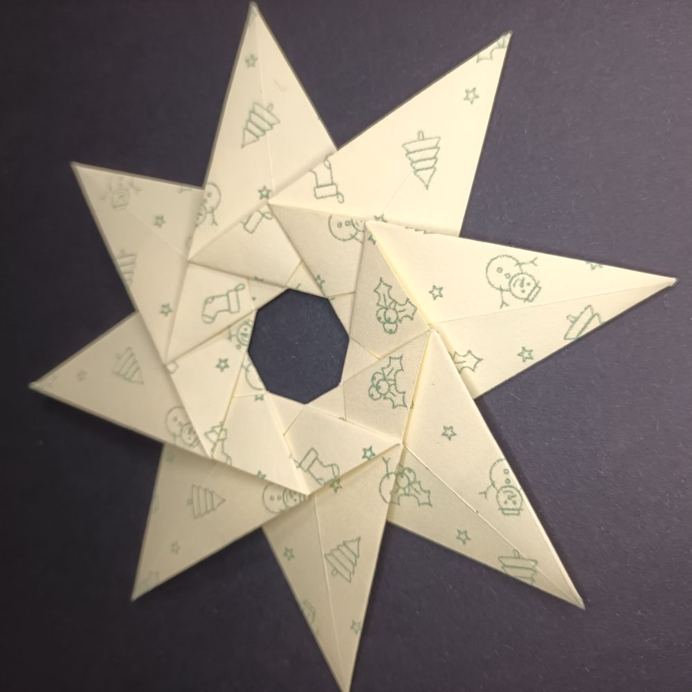 Motivpapier Weihnachtssymbole (Motiv 2)