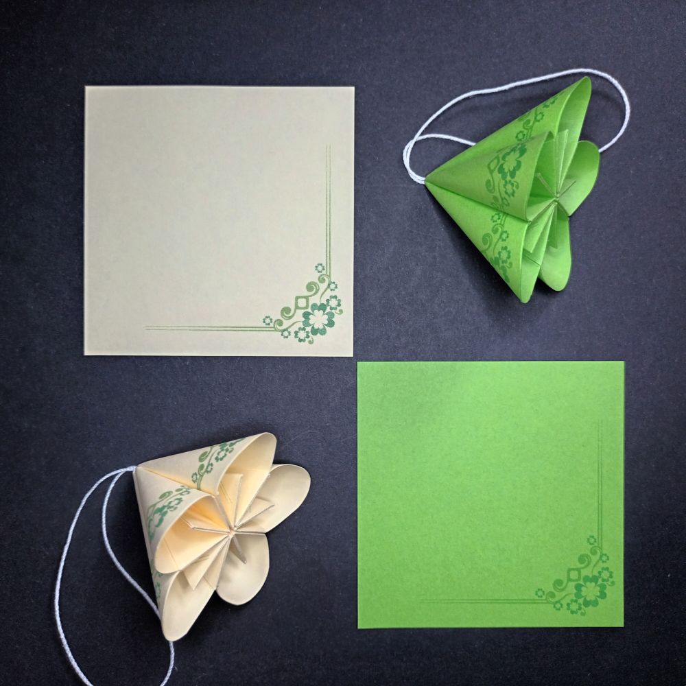 Motivpapier Kleeblatt