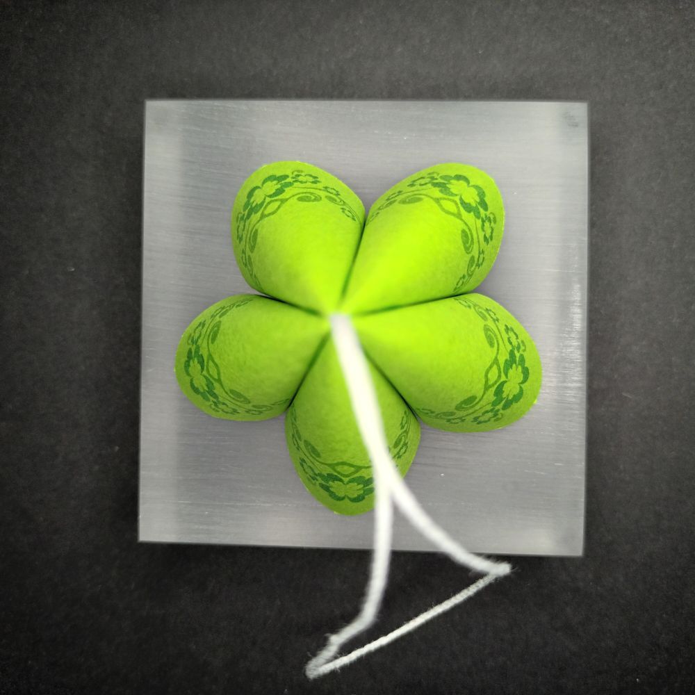 Motivpapier Kleeblatt