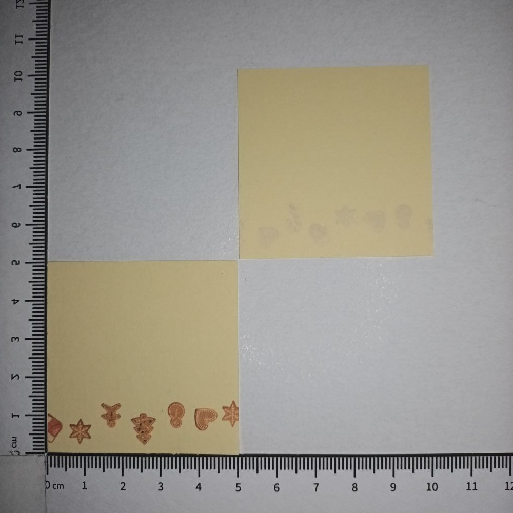 Motivpapier Lebkuchen und Nikolausstiefel