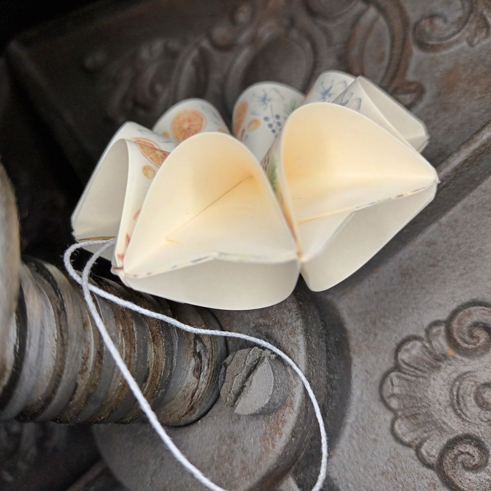 Motivpapier Orangen und Zimtstangen