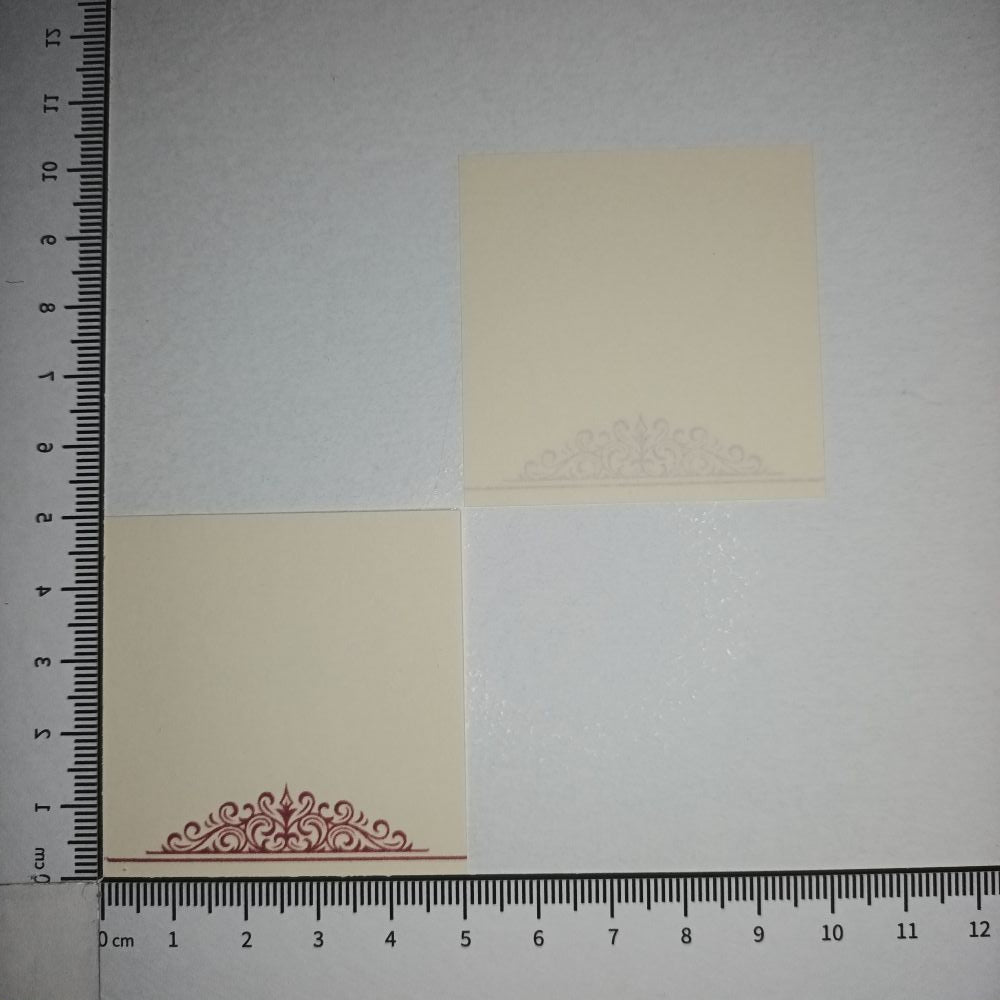 Motivpapier Bordüre weinrot
