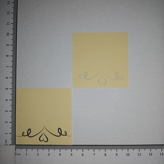 Motivpapier Herz