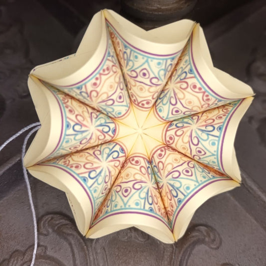 Motivpapier Mandala als Bordüre