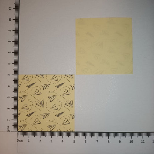 Motivpapier Papierflieger
