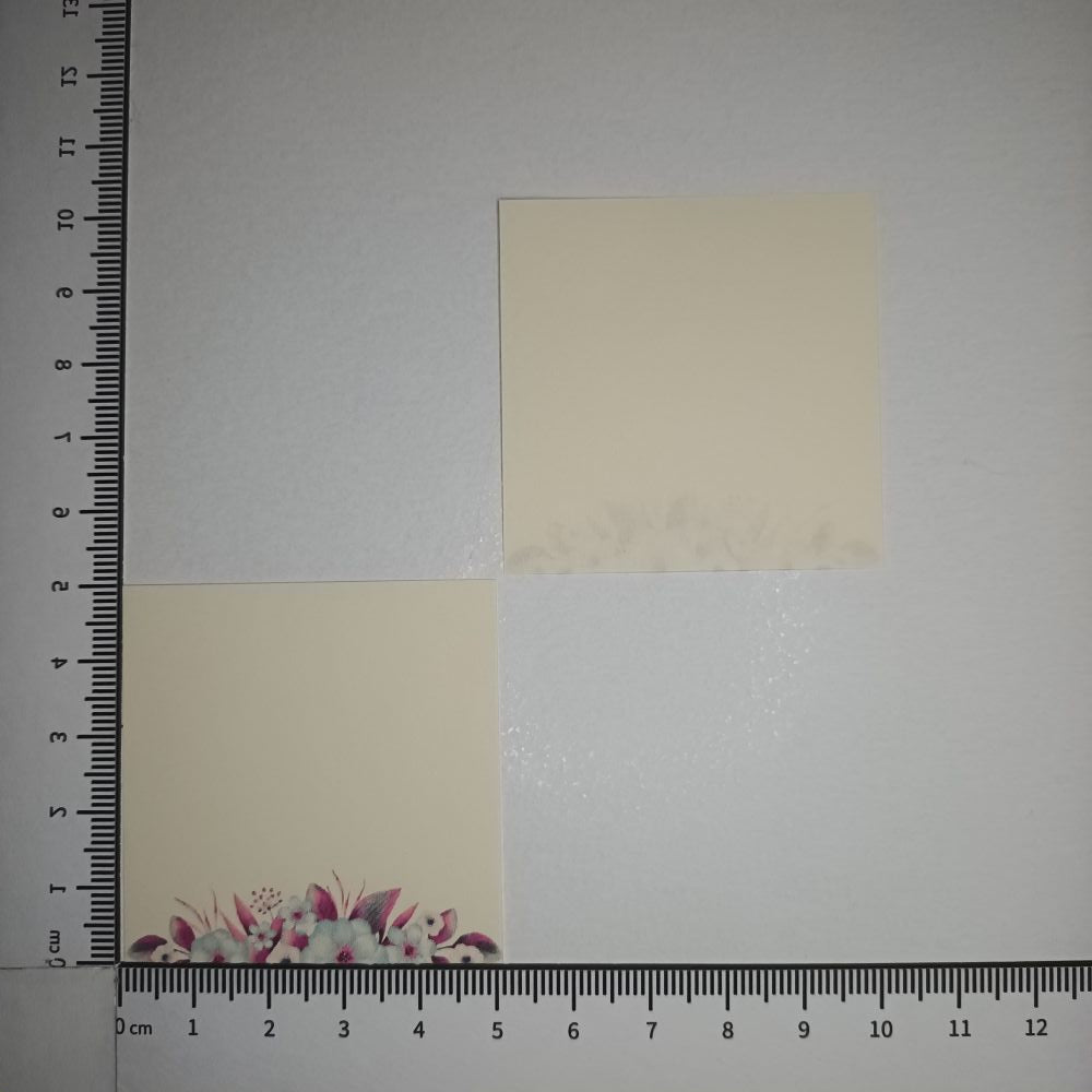 Motivpapier Blumen pink-hellblau