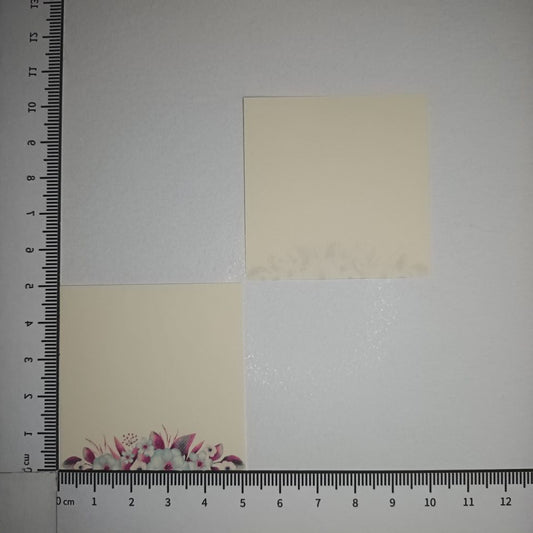 Motivpapier Blumen pink-hellblau