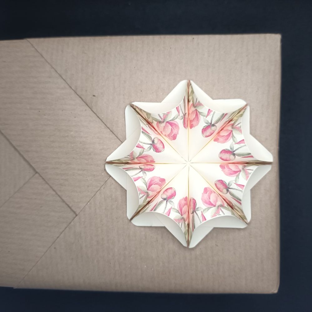 Motivpapier Pfingstrosen