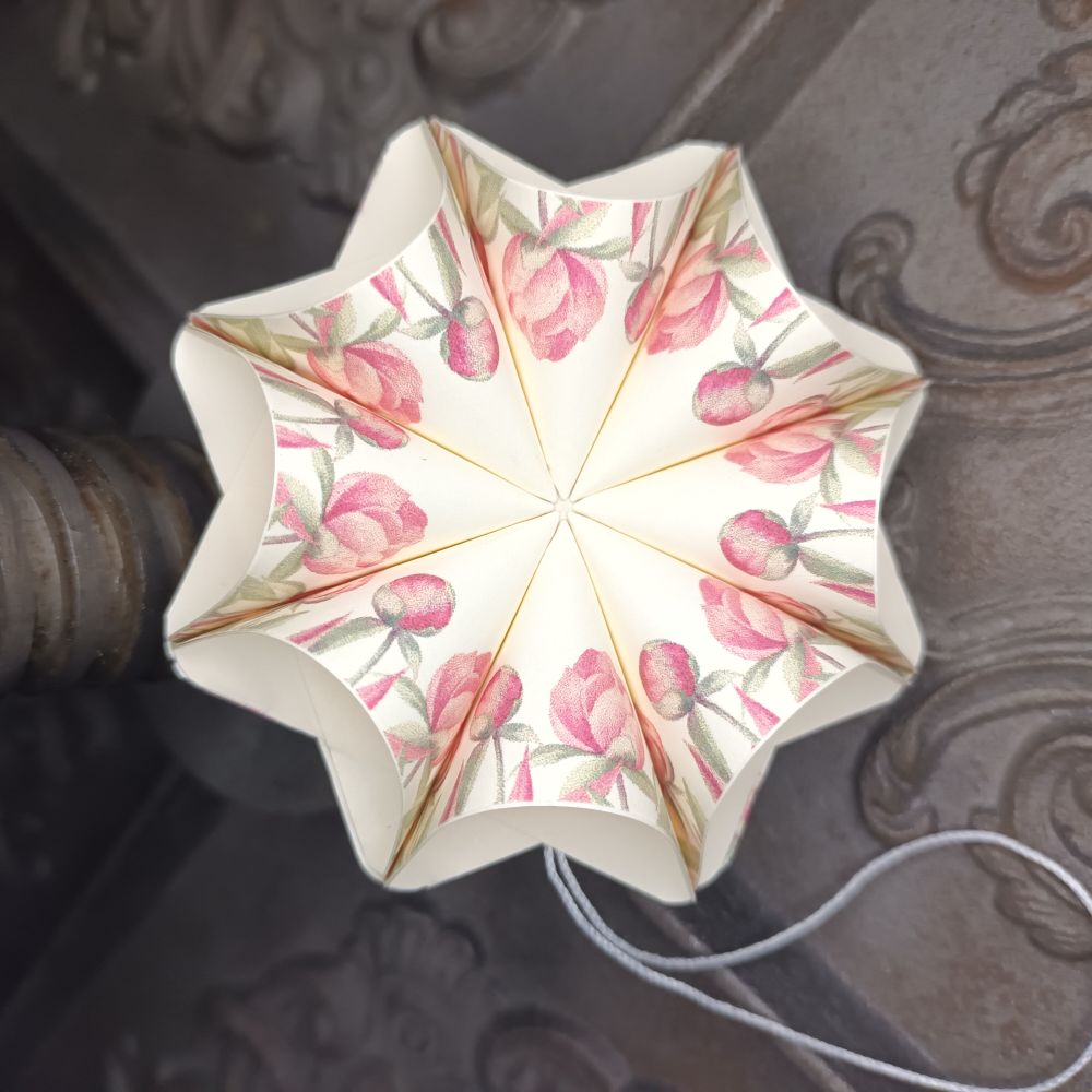 Motivpapier Pfingstrosen