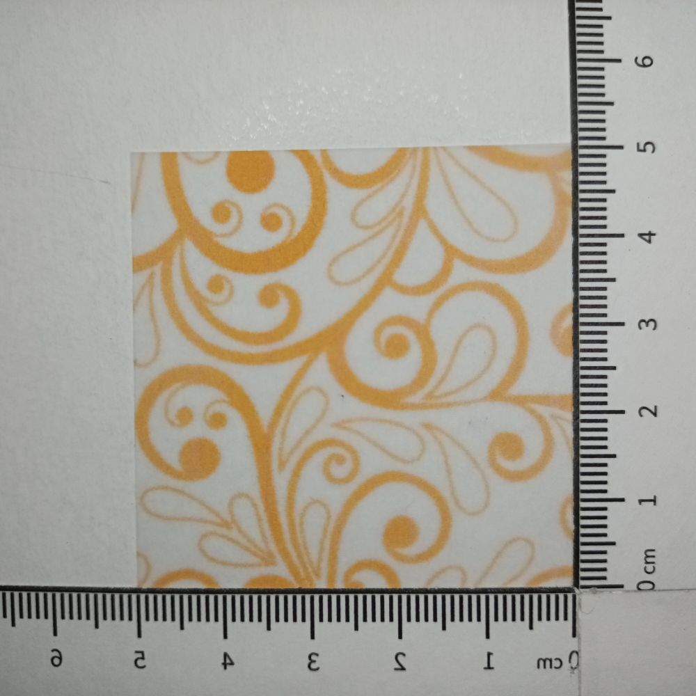 Transparentpapier farbige Ranken