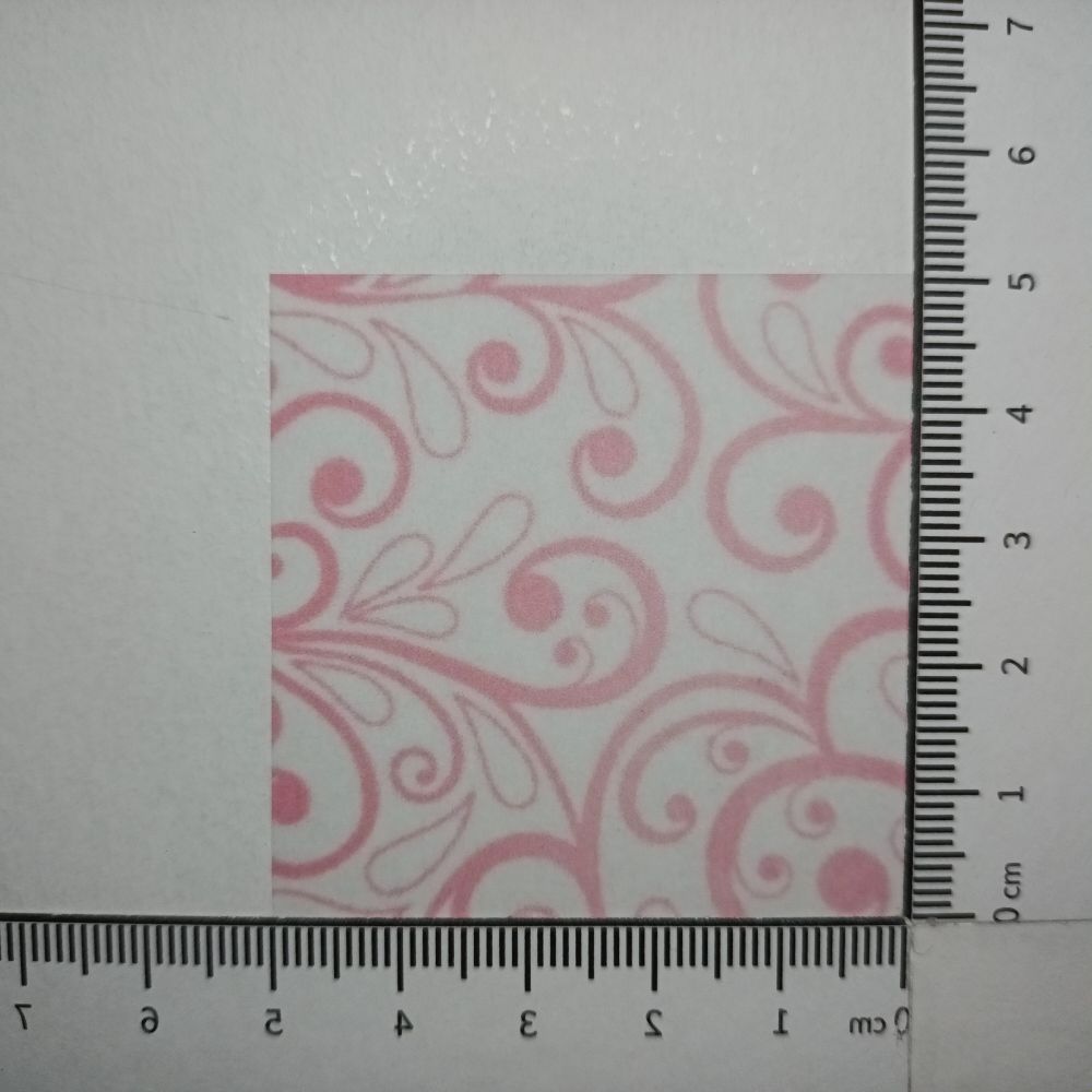 Transparentpapier farbige Ranken