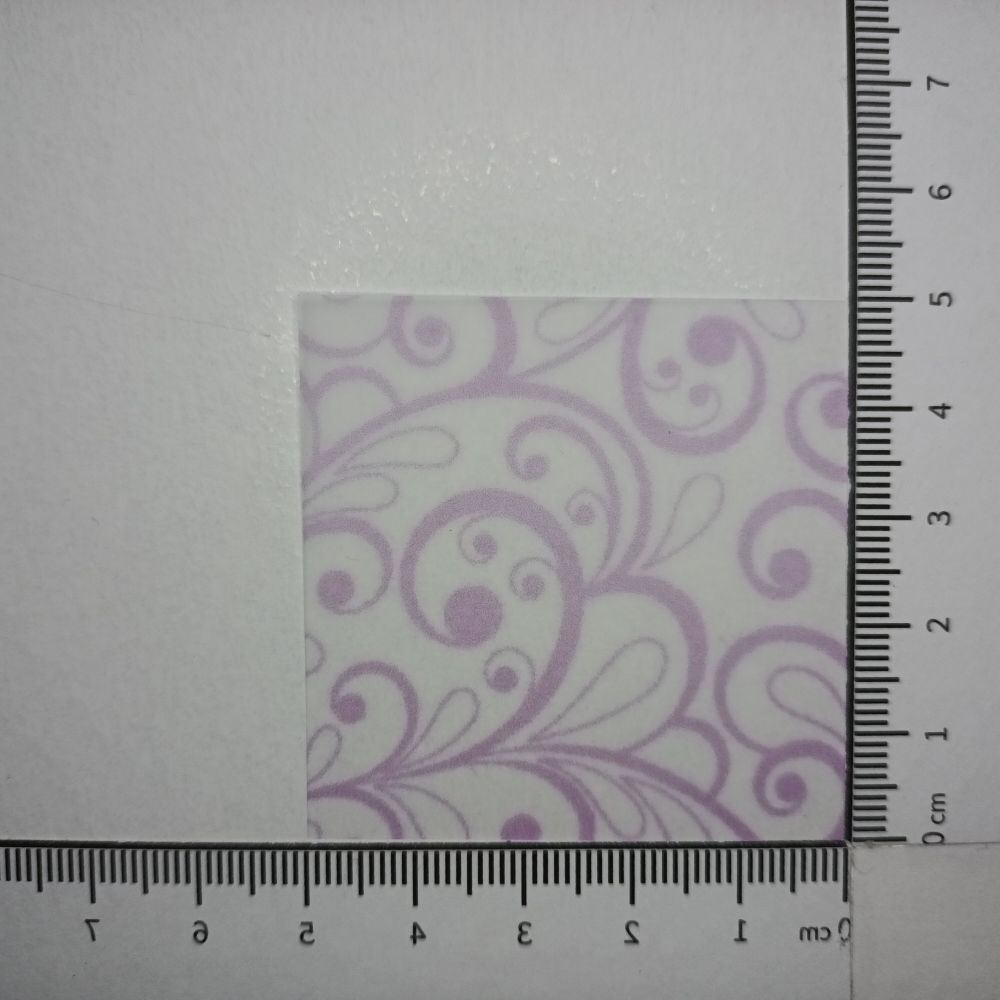 Transparentpapier farbige Ranken