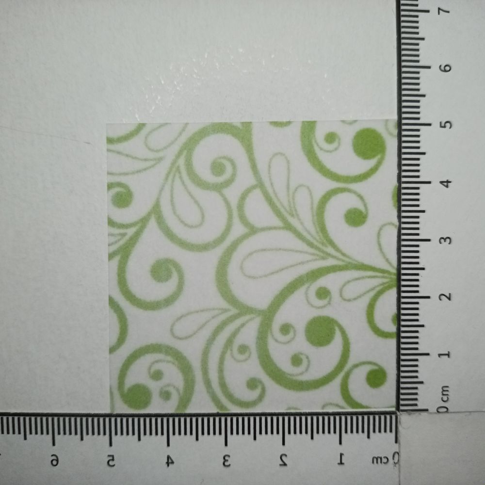Transparentpapier farbige Ranken