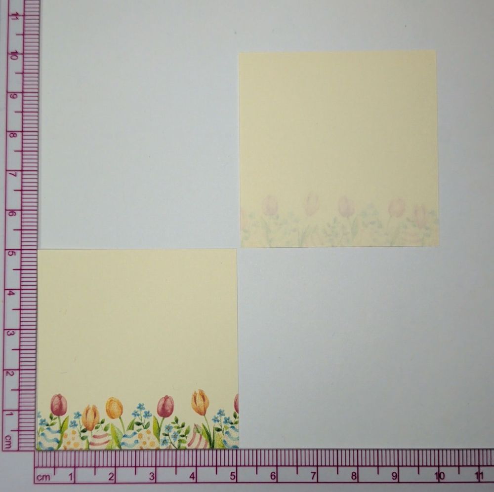 Motivpapier Tulpenwiese