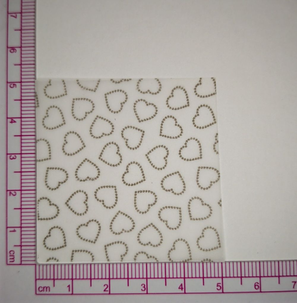 Transparentpapier Herz