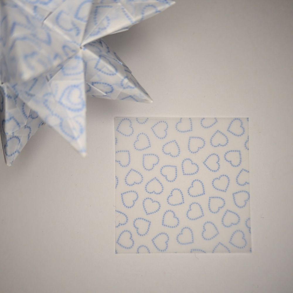 Transparentpapier Herz