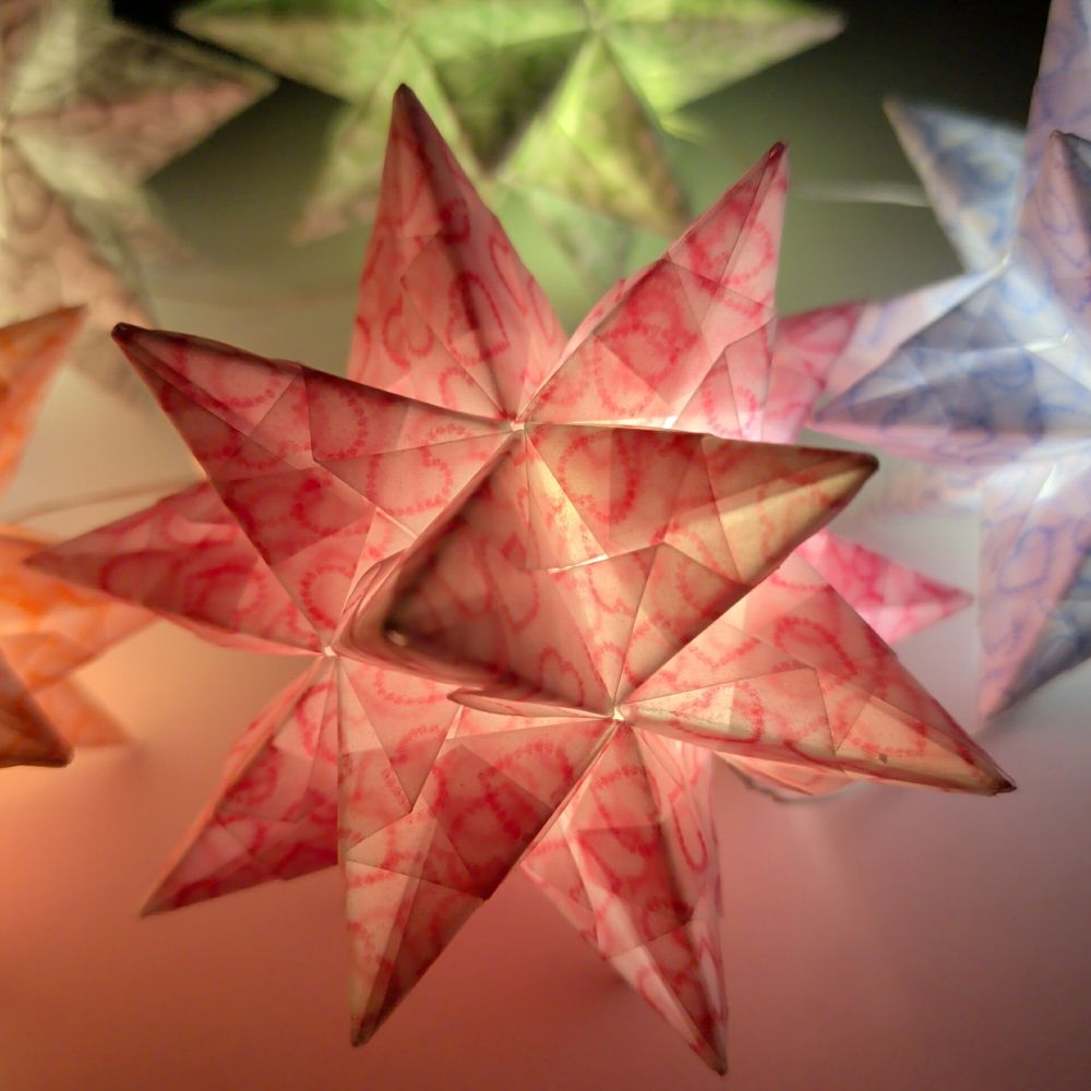 Transparentpapier Herz