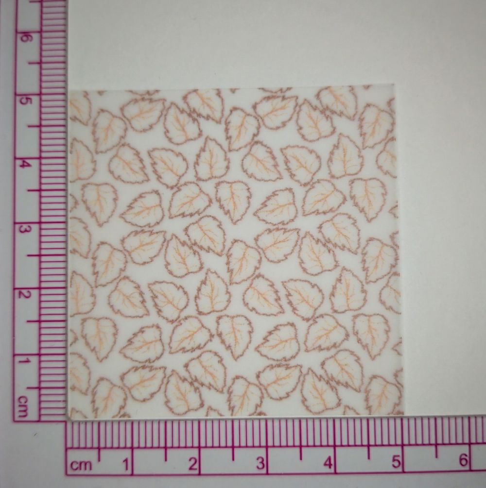 Transparentpapier kleine Herbstblätter