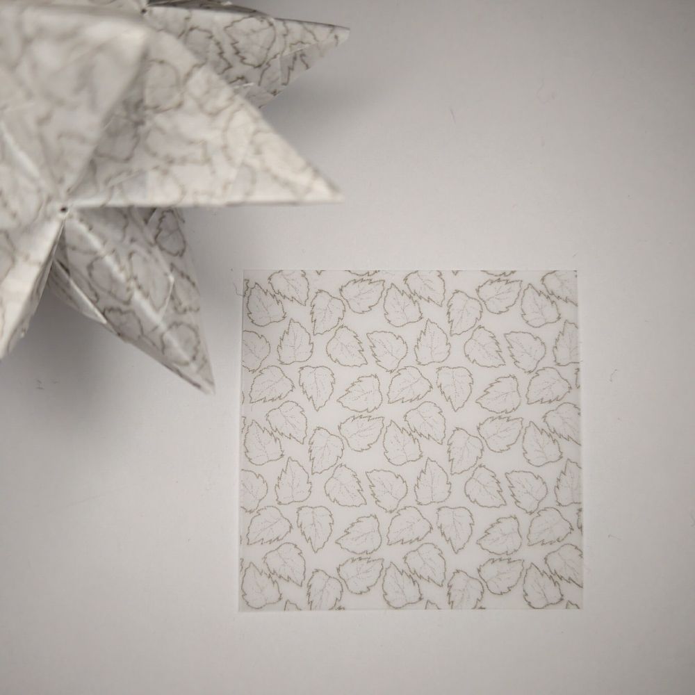Transparentpapier kleine Herbstblätter